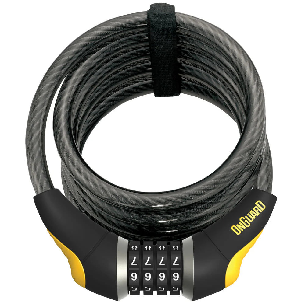 ON GUARD Doberman Bike Locks Combo 185cm x 12mm