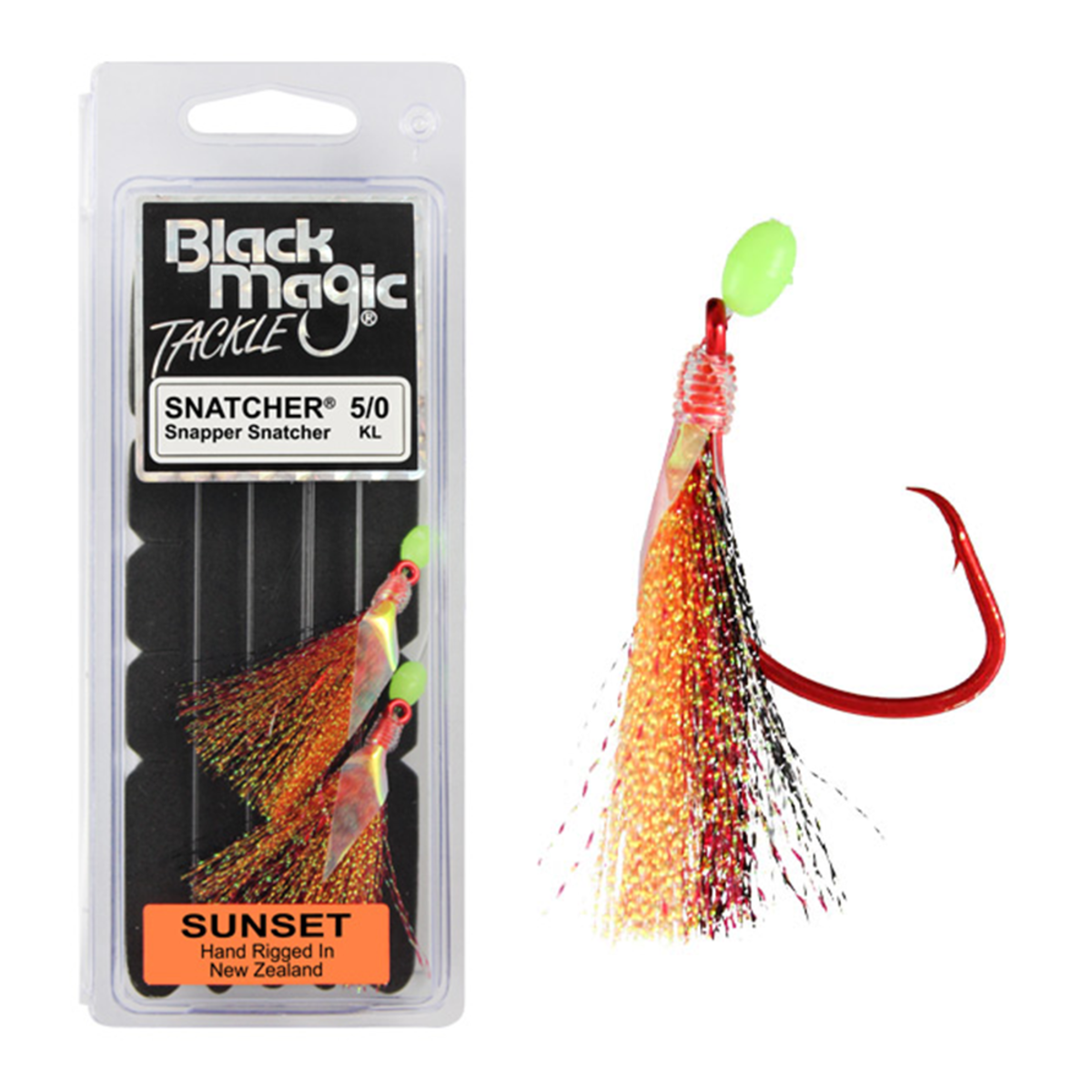 BLACK MAGIC Snatcher Rigs Sunset 5/0