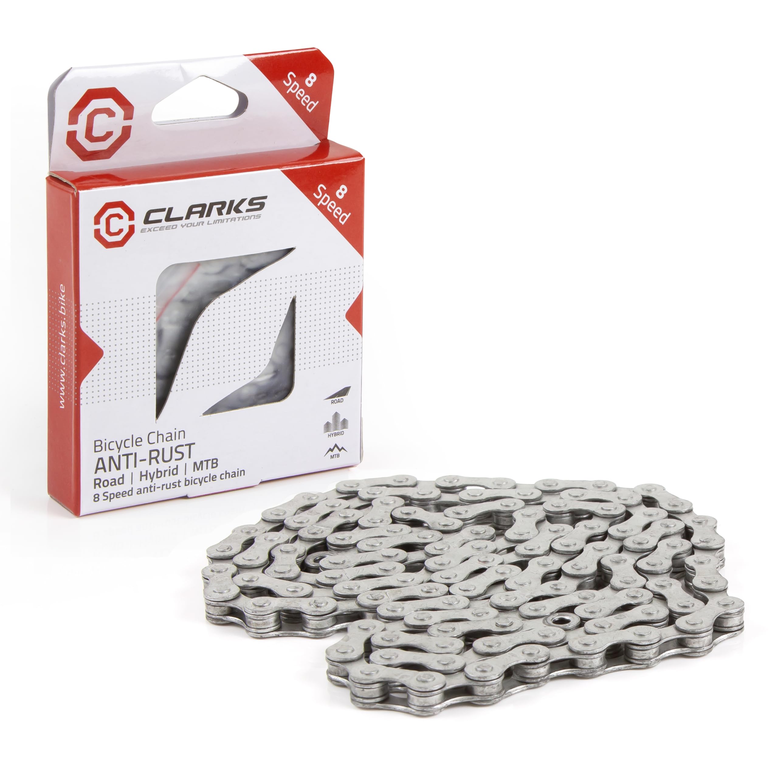 CLARKS single sped chain anti-rust