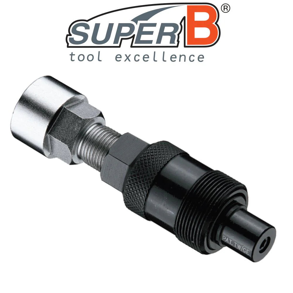 SUPER B 2in1 crank tool w/14mm box socket