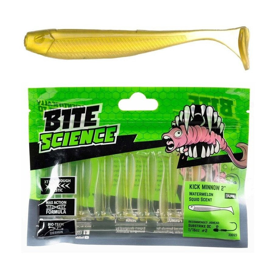 BITE SCIENCE Kick Minnow Watermelon 2"