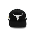 ROCKOS Outback Caps Longhorn Bull Black