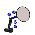 AZUR Bike Mirrors Falcon