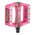 XTECH BMX Plastic/Metal Pins Pedal 9/16 Clear Pink