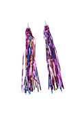 GEKKO Kids Bike Accessories Streamers Purple/Blue/Green