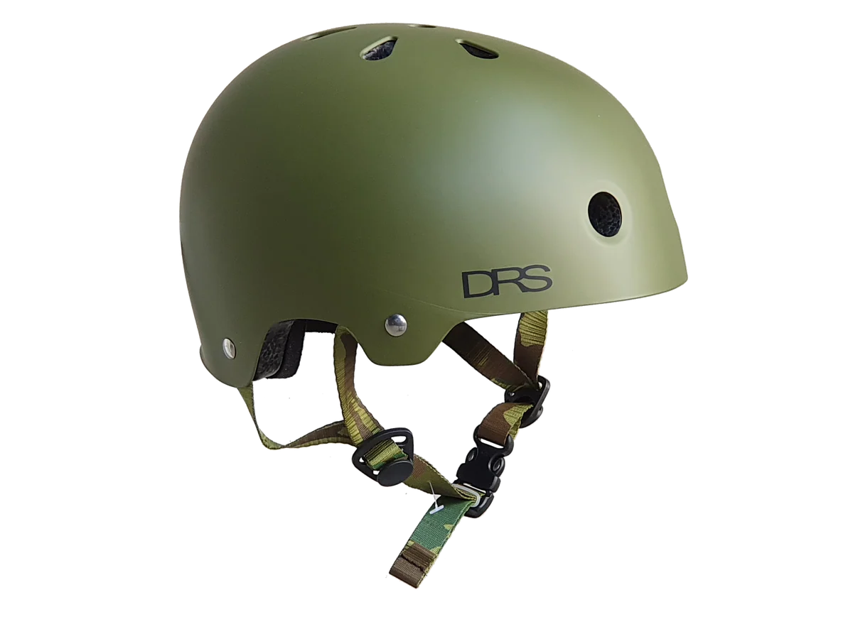 DRS BMX/Skate Helmet Army Green XS/S (48cm-52cm)