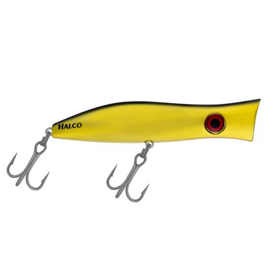 HALCO Roosta Popper Chrome Gold/Black Back 135g