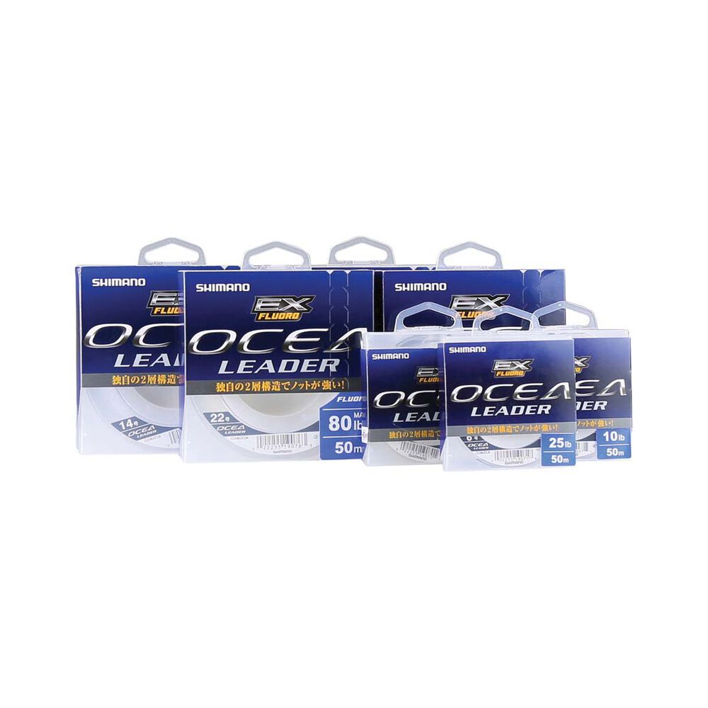 SHIMANO Ocea Fluorocarbon Leader Clear 50m 20lb
