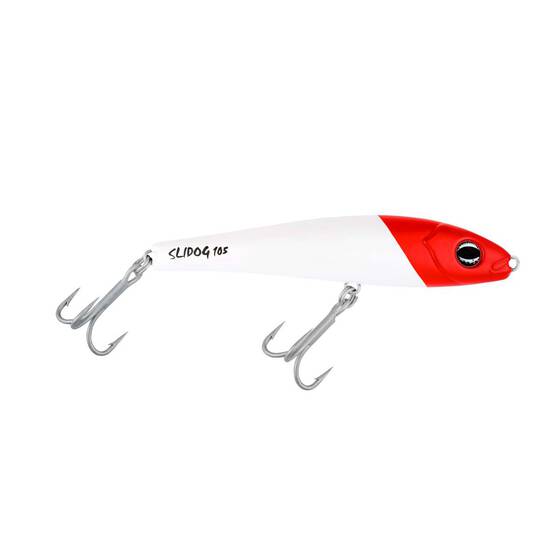 HALCO Slidog 105 Lure 28g White Redhead