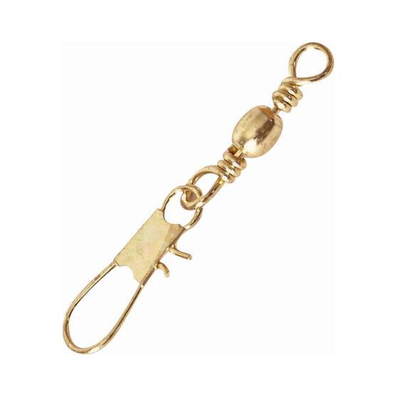 NEPTUNE TACKLE Brass Snap Swivel sz10