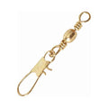 NEPTUNE TACKLE Brass Snap Swivel sz8