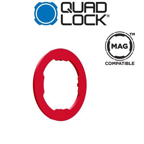 QUADLOCK MAG Case Ring Red