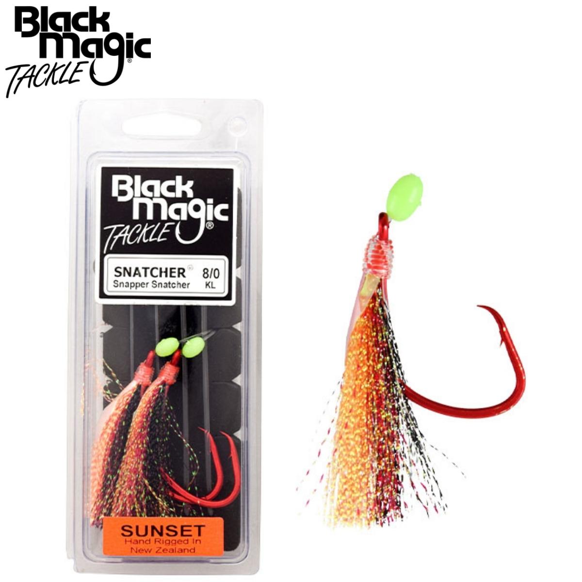 BLACK MAGIC Snatcher Rigs Sunset 8/0