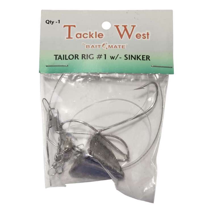 TACKLE WEST Tailor Rig Linked Hooks 3/0