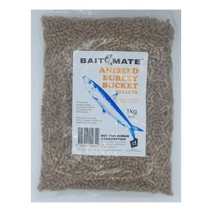 BAIT MATE Aniseed Burley Bucket Pellets 1kg