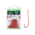 BITE SCIENCE Long Shank Hooks red sz2/0