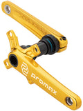 PROMAX Crank Set 165 x 24mm Alloy Euro BB Gold