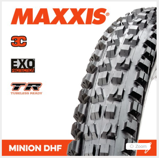MAXXIS MTB EXO T/R Tyres 27.5" 2.30 Minion DHF