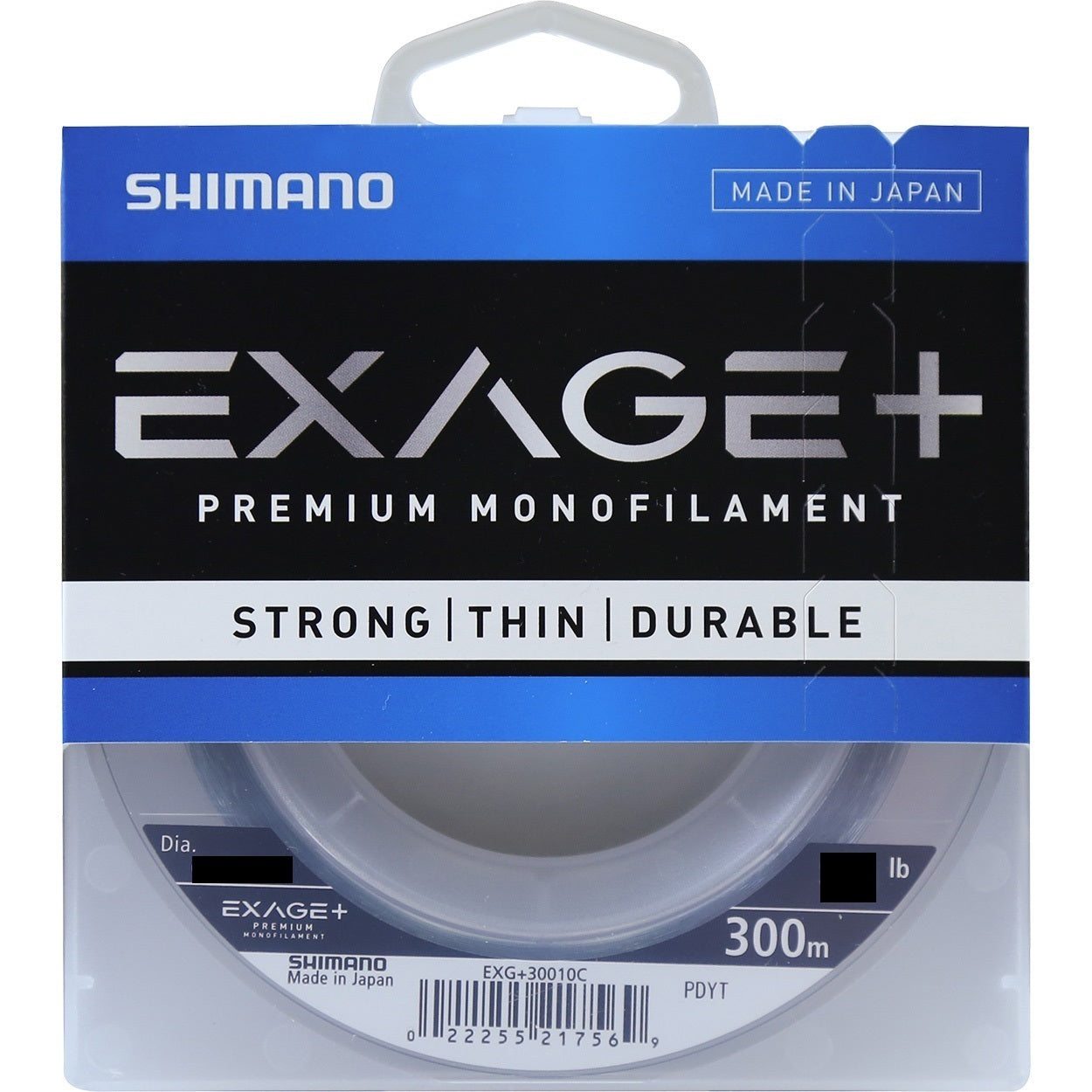 SHIMANO Exage+ Mono 300 40lb
