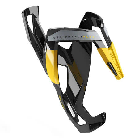 ELITE Bottle Cage Custom Race Black/Glossy Yellow