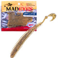 MADEYE Soft Plastic Whippy Worm 3.5" Coffeed Shrimp