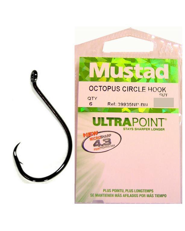 MUSTAD Octopus Circle Hooks 3/0