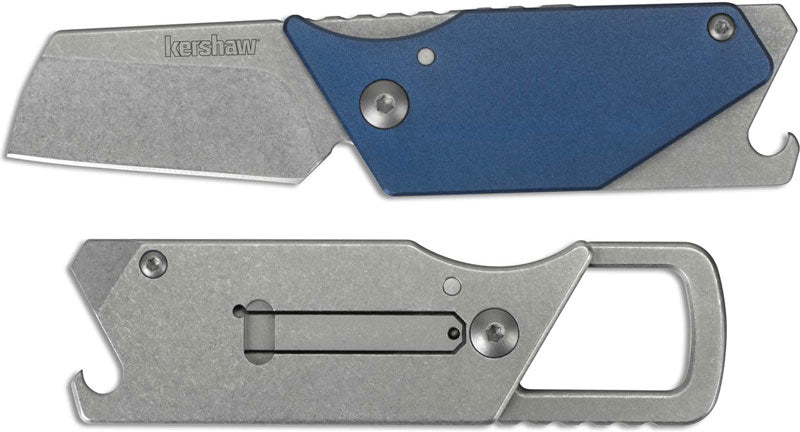 KERSHAW Pub Framelock Folding Knife Blue