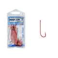 HOOKEM Long Shank Beak Red Hook sz2