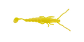 MADEYE Soft Plastic Paddle Prawn Glow Chartreuse 5"
