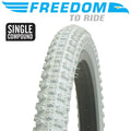 FREEDOM MTB Tyres 16" 2.125 WD White