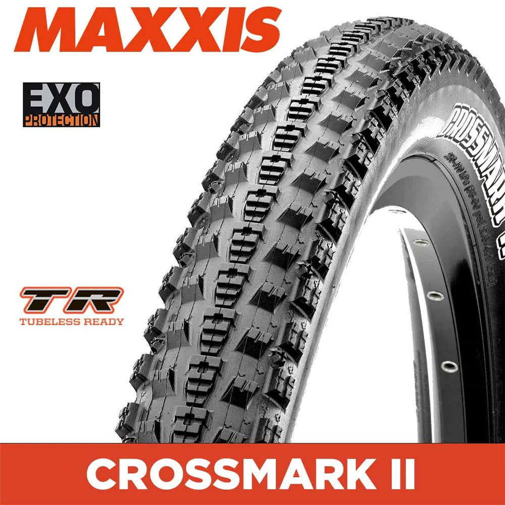 MAXXIS MTB EXO T/R Tyres 27.5" 2.25 Crossmark II