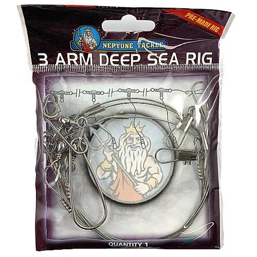 NEPTUNE Clip On Rigs 3 Arm Deep Sea