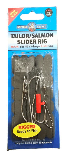 NEPTUNE Standard Pre-Tied Rigs Tailor/Salmon Slide