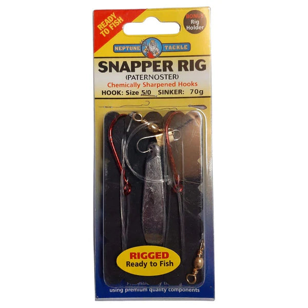 NEPTUNE Deluxe Pre-Tied Rigs Snapper 5/0