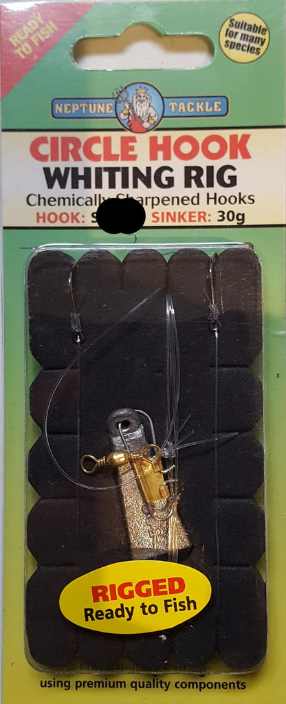 NEPTUNE Circle Hook Rigs Whiting ,4