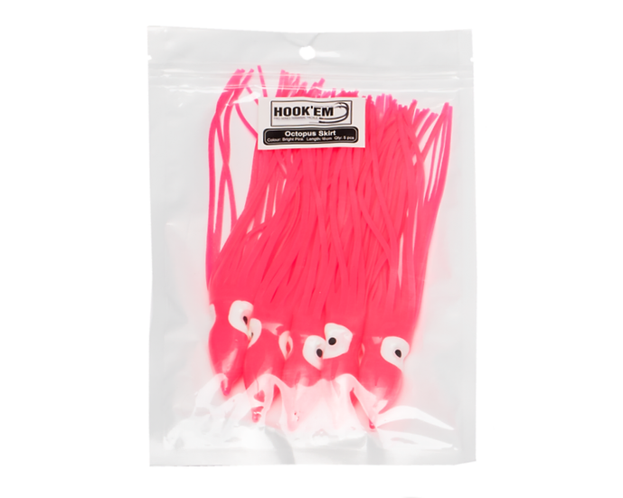 HOOKEM Octopus Skirts 5pk Pink 12cm