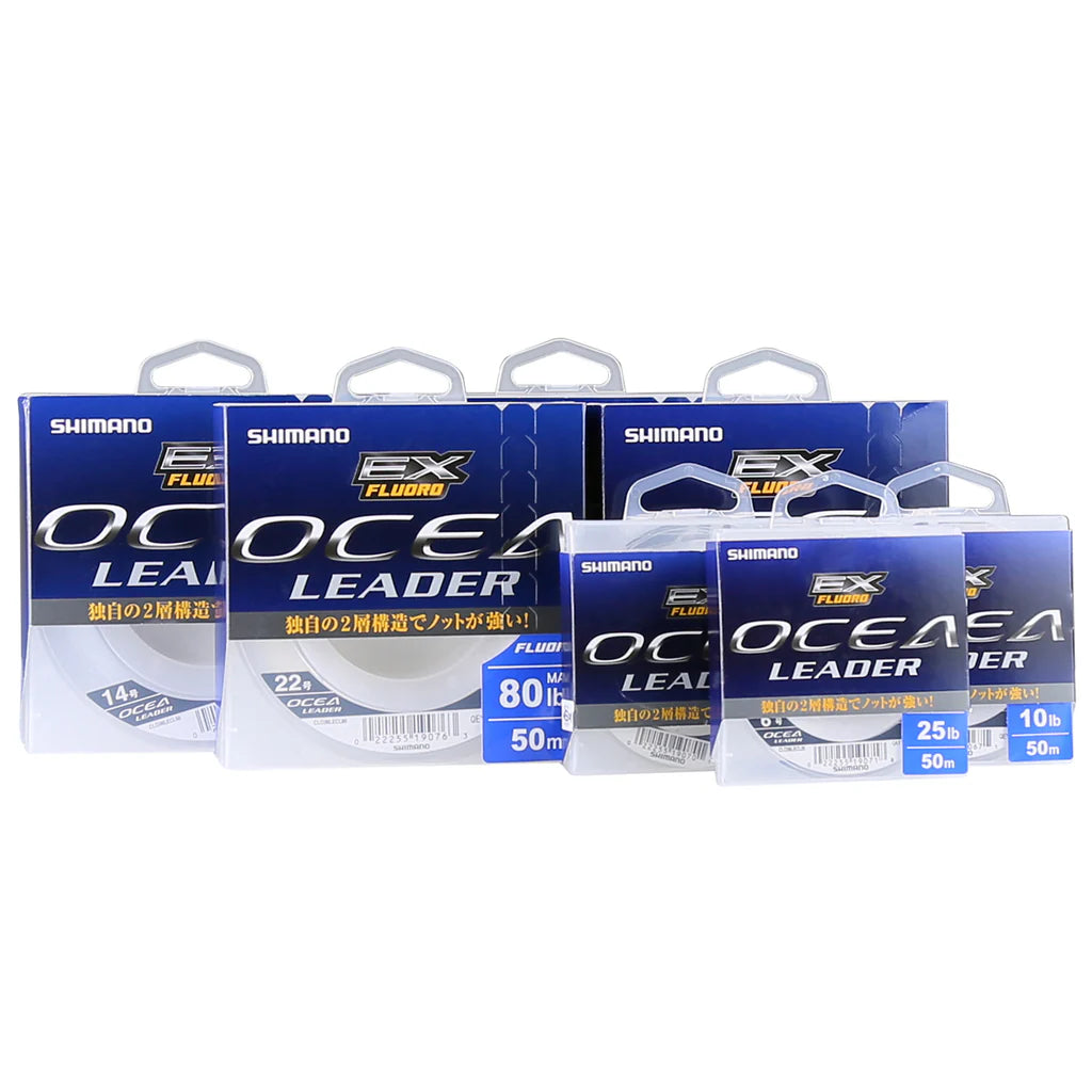 SHIMANO Ocea Fluorocarbon Leader Clear 50m 30lb