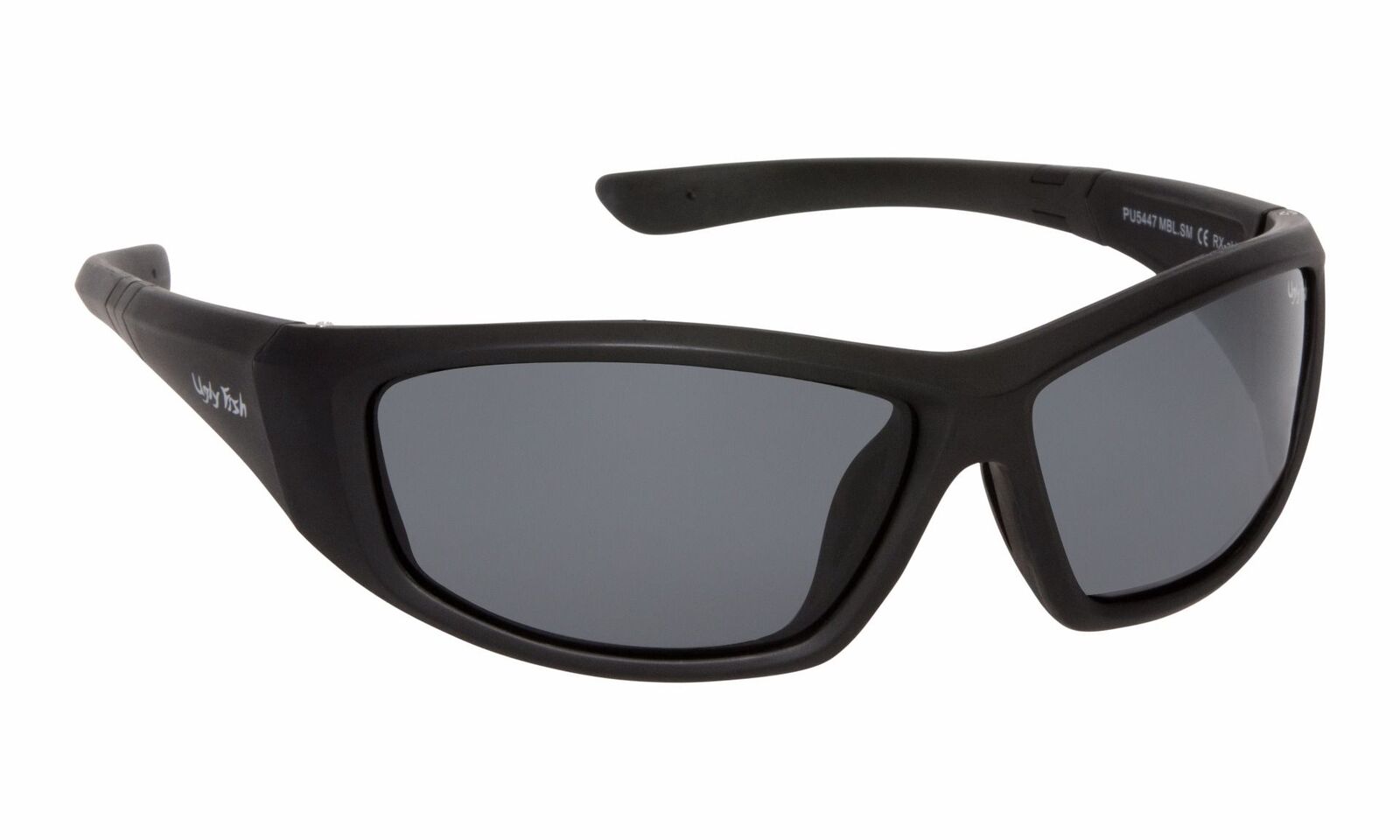 UGLY FISH Sunglasses Polarised Black/Smoke Lens P7515