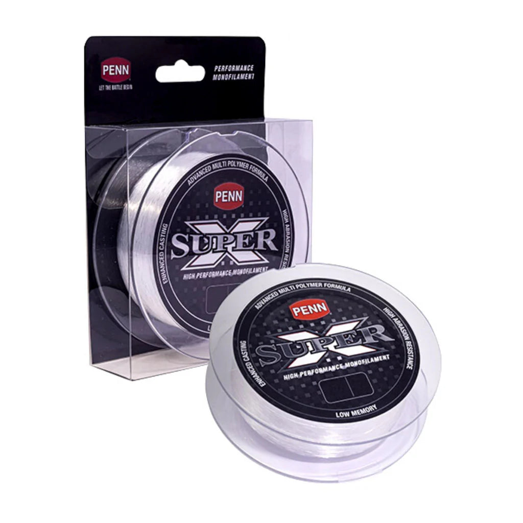 PENN Super X Mono Line 300m 20LB Clear