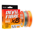 ROVEX X8 Devil Fibre Braid 300yd Multi-Colour 80lb