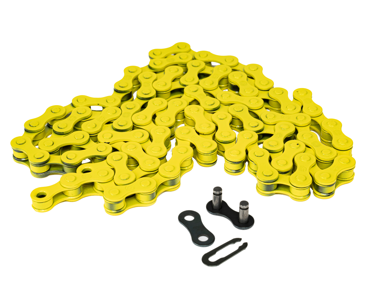 SALT BMX Chain Traction 1/2" x 1/8" Yellow