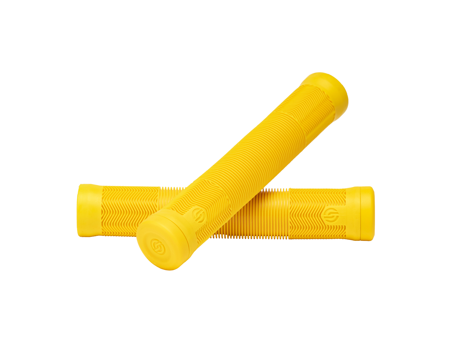 SALT BMX Grips Flangeless 154mm Yellow