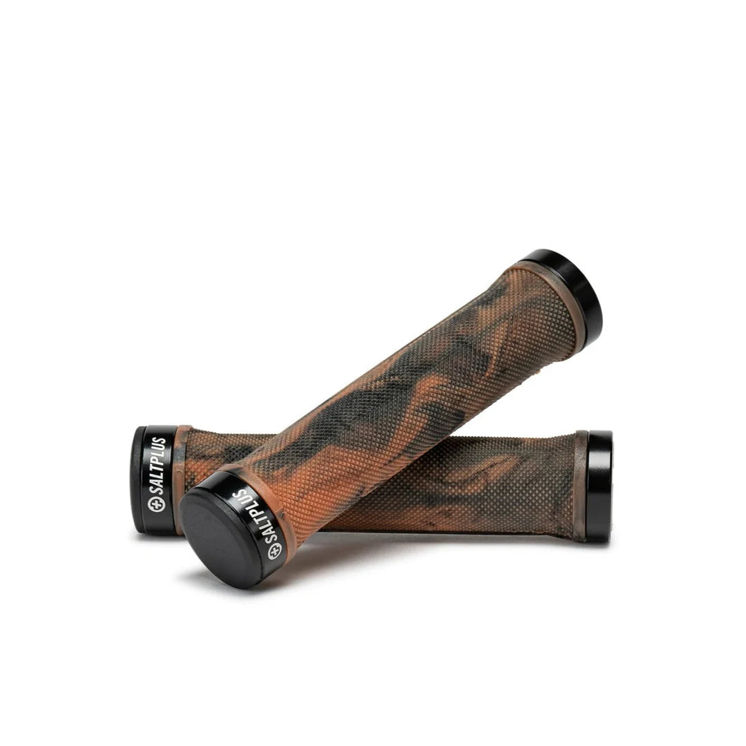 SALTPLUS Lock-On Grips Gum/Black Marble