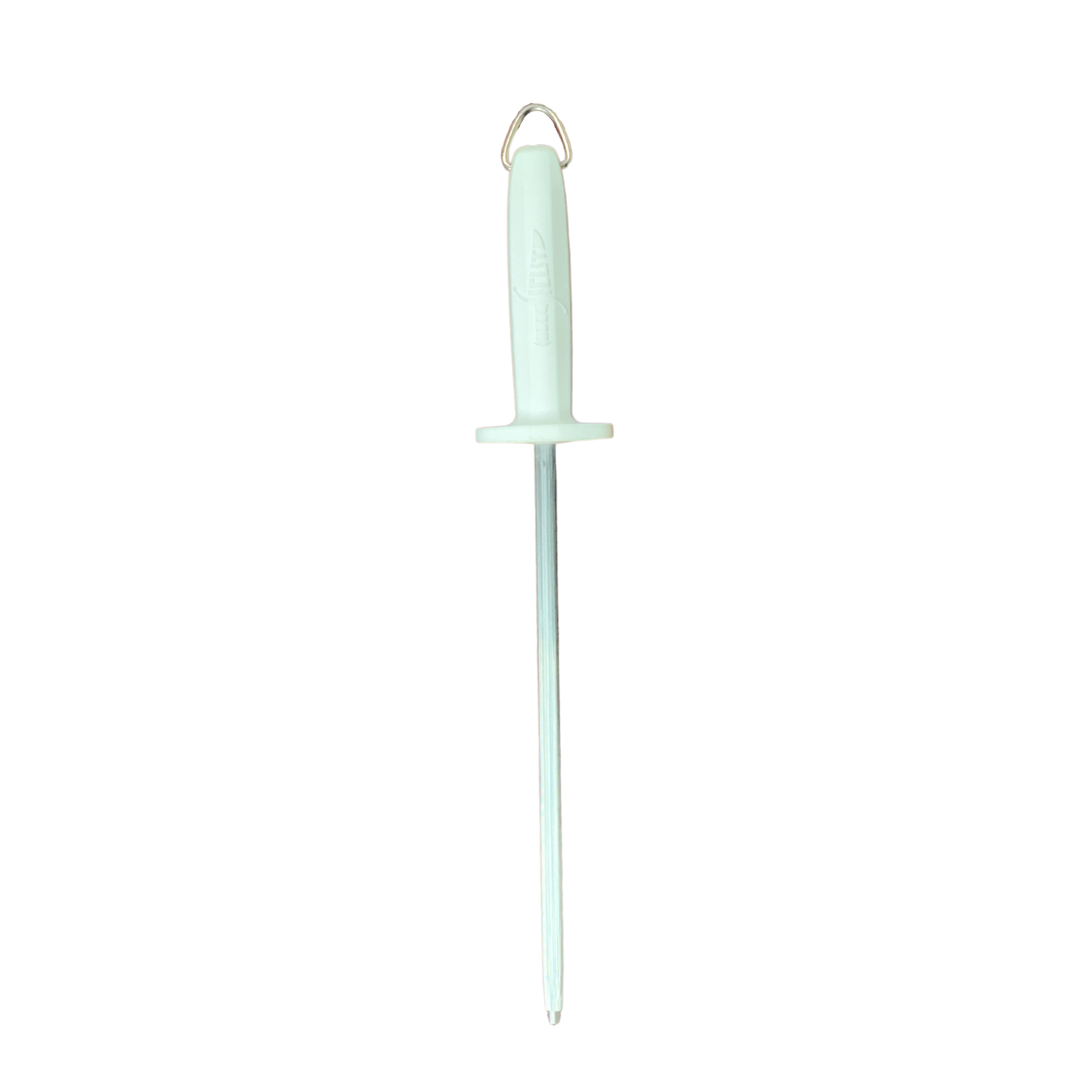 SICUT Knives 10" Sharpening Steel White Handle