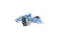 SALTPLUS Propeller BMX Brake Pads clear/cyan