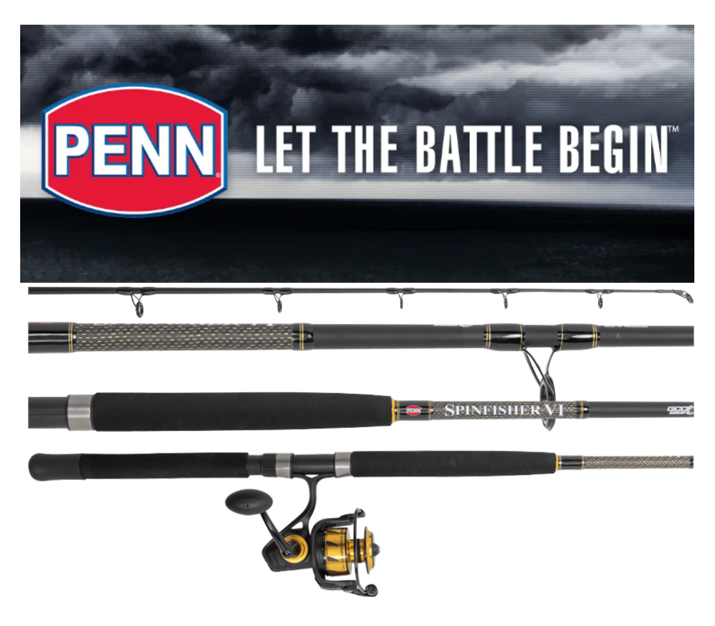 PENN Spinfisher 2pc Rod 7ft 2-5kg