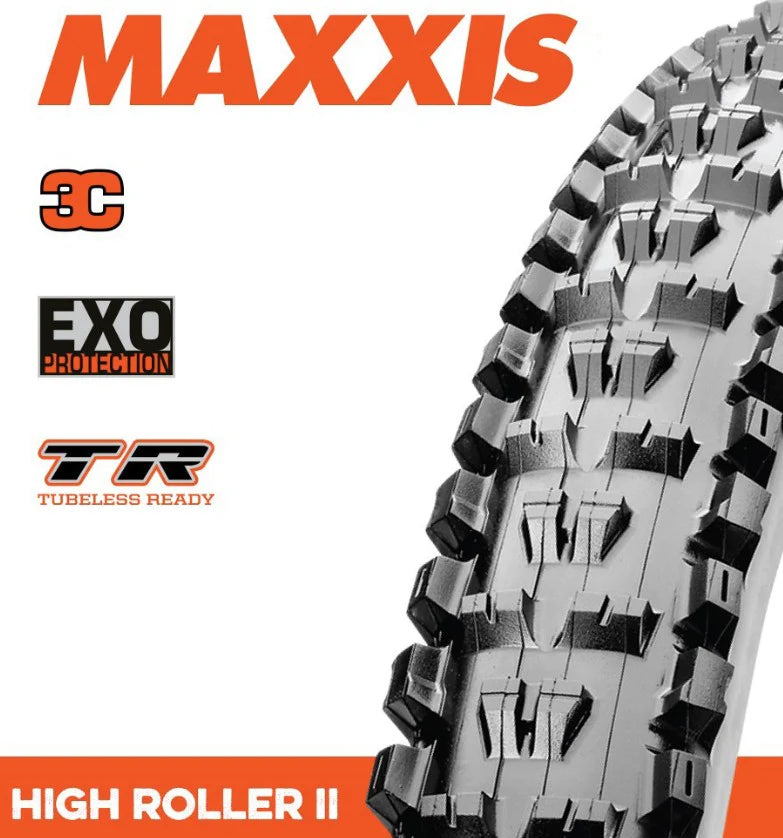 MAXXIS MTB EXO T/R Tyres 29" 2.50 High Roller II