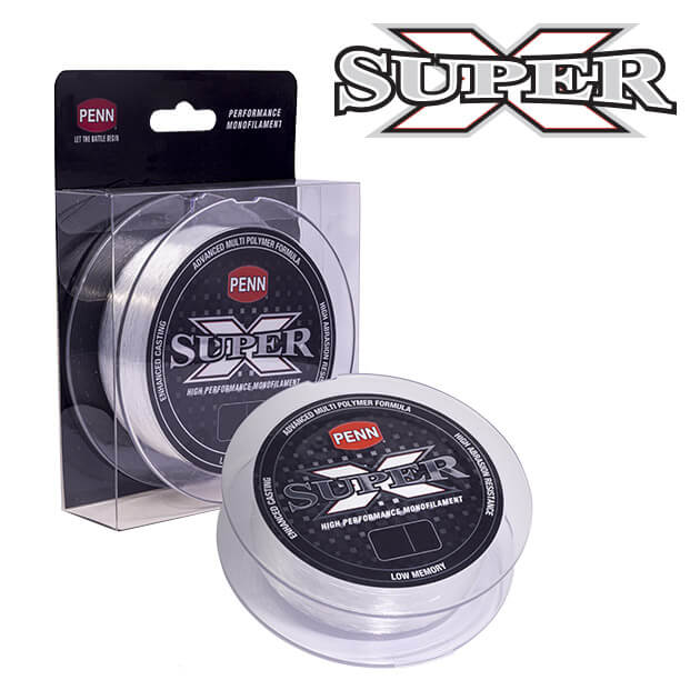 PENN Super X Mono Line 300m 25LB Clear