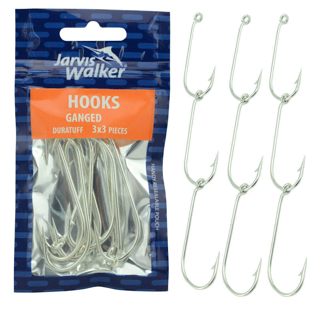 JARVIS WALKER Ganged Hooks 3x3 2/0