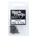 BLACK MAGIC Rolling Swivels 2-3kg(28kg Breaking Strain) ,6 23pk